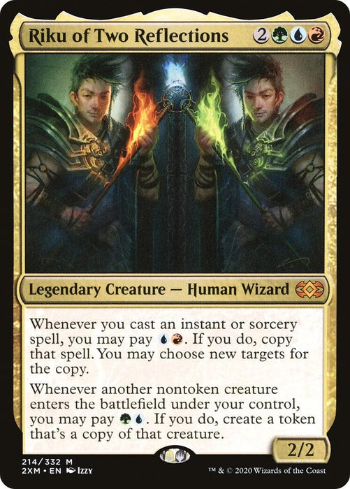 Image for Riku of Two Reflections (214) (2XM) - Magic: The Gathering