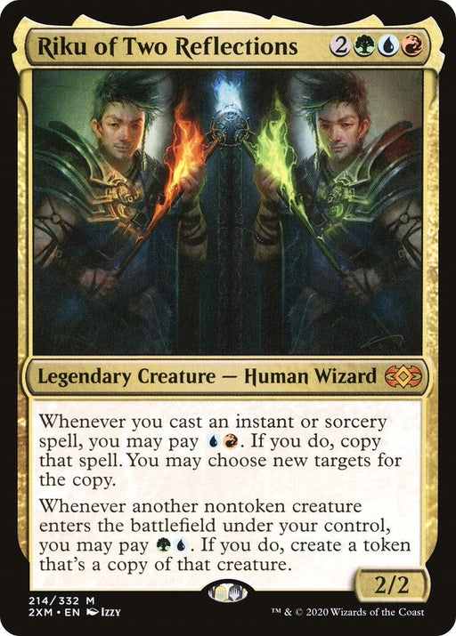 Image for Riku of Two Reflections (214) (2XM) - Magic: The Gathering