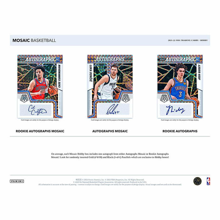 2021-22 Mosaic Basketball Hobby Box