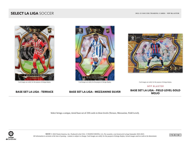 2022-23 Panini Select LaLiga Soccer Blaster Box