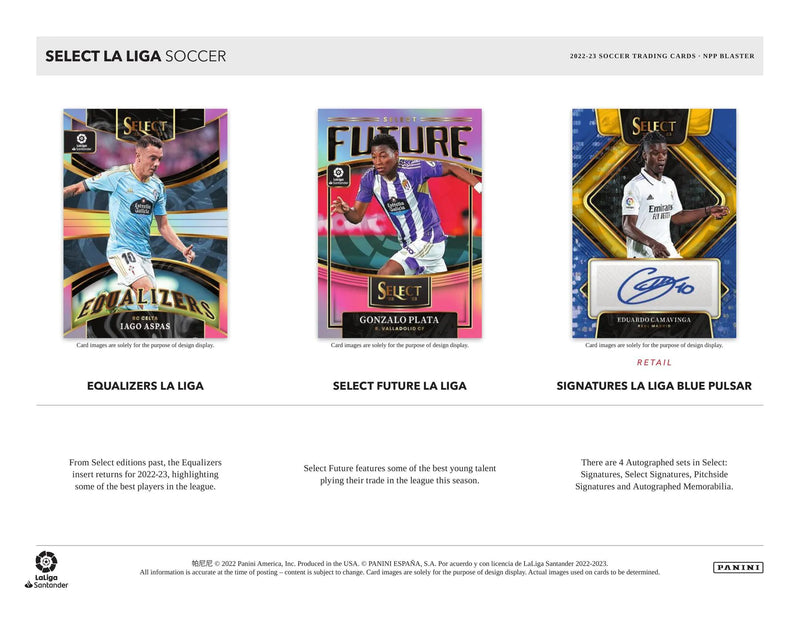 2022-23 Panini Select LaLiga Soccer Blaster Box