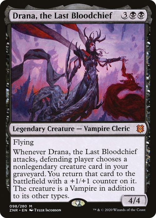 Image for Drana, the Last Bloodchief (98) (ZNR) - Magic: The Gathering