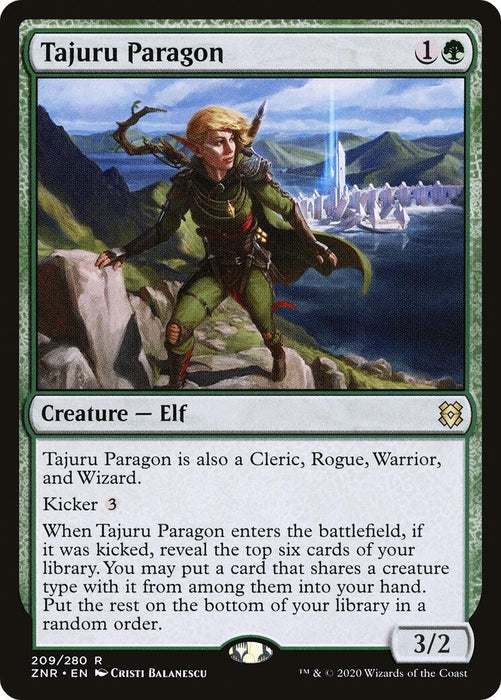 Image for Tajuru Paragon (209) (ZNR) - Magic: The Gathering