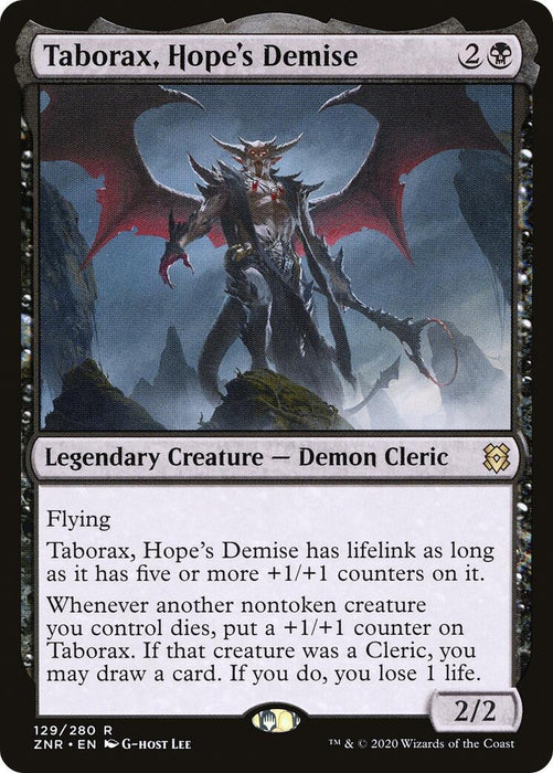 Image for Taborax, Hope's Demise (129) (ZNR) - Magic: The Gathering
