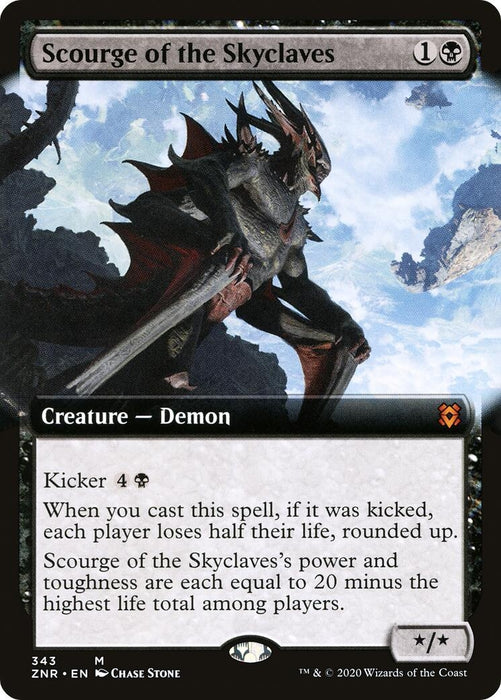 Image for Scourge of the Skyclaves (Extended Art) (343) (ZNR) - Magic: The Gathering