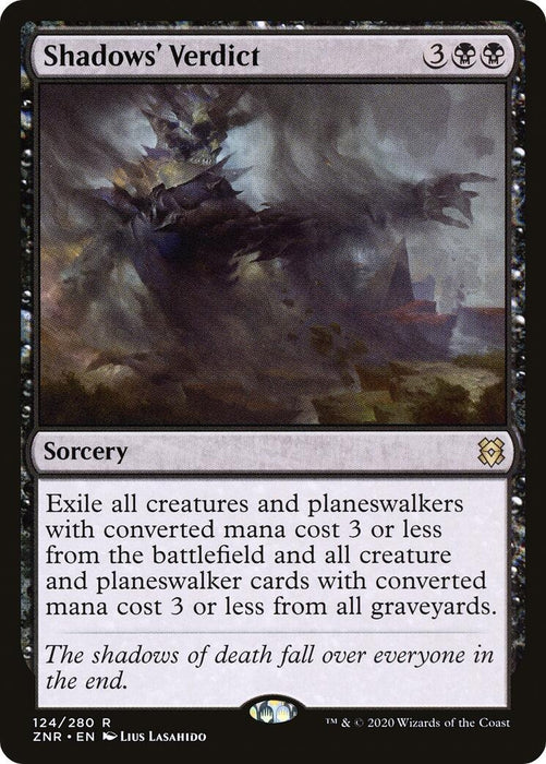 Image for Shadows' Verdict (124) (ZNR) - Magic: The Gathering
