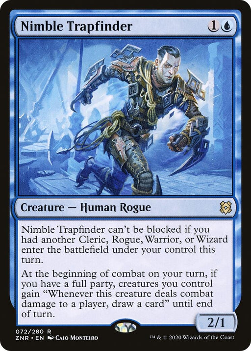 Image for Nimble Trapfinder (72) (ZNR) - Magic: The Gathering