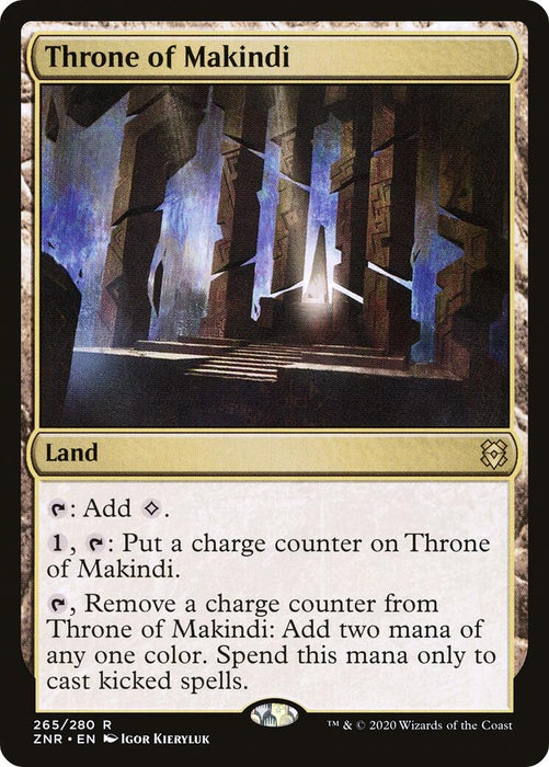Image for Throne of Makindi (265) (ZNR) - Magic: The Gathering