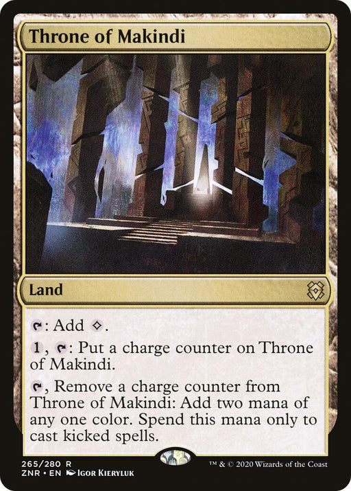 Image for Throne of Makindi (265) (ZNR) - Magic: The Gathering