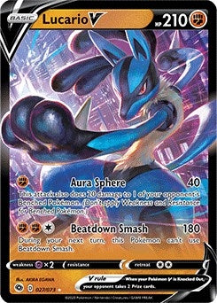 Lucario V (27/73) (CHP)