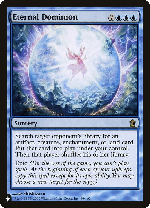 Eternal Dominion (36/165) (LIST)