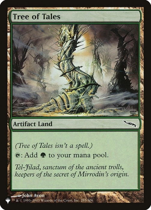 Tree of Tales (285/306) (LIST)