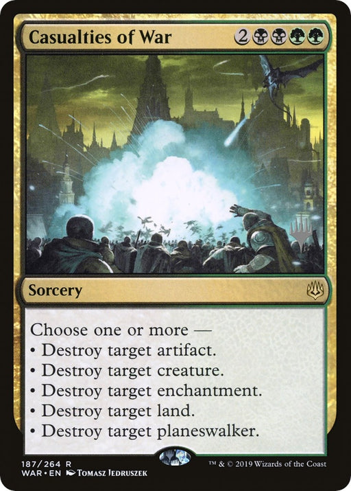 Image for Casualties of War (187) (PPZNR) - Magic: The Gathering