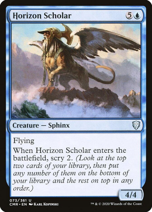 Image for Horizon Scholar (73) (CMR) - Magic: The Gathering