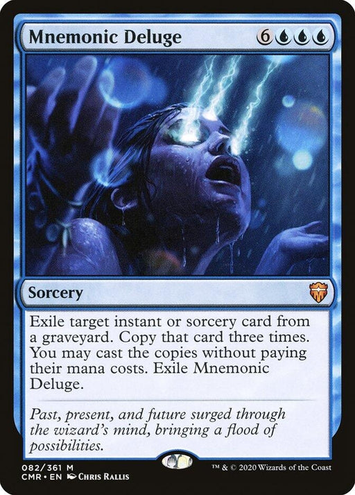 Image for Mnemonic Deluge (82) (CMR) - Magic: The Gathering