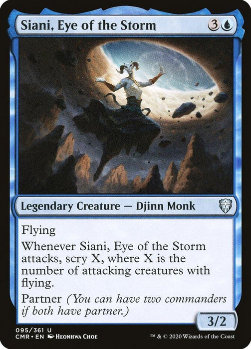 Image for Siani, Eye of the Storm (95) (CMR) - Magic: The Gathering