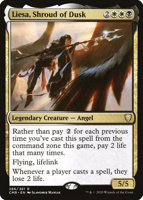 Image for Liesa, Shroud of Dusk (286) (CMR) - Magic: The Gathering
