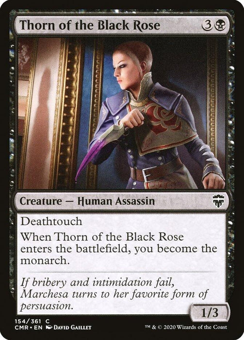 Image for Thorn of the Black Rose (154) (CMR) - Magic: The Gathering