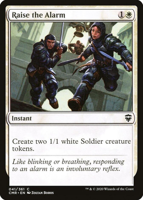Image for Raise the Alarm (41) (CMR) - Magic: The Gathering