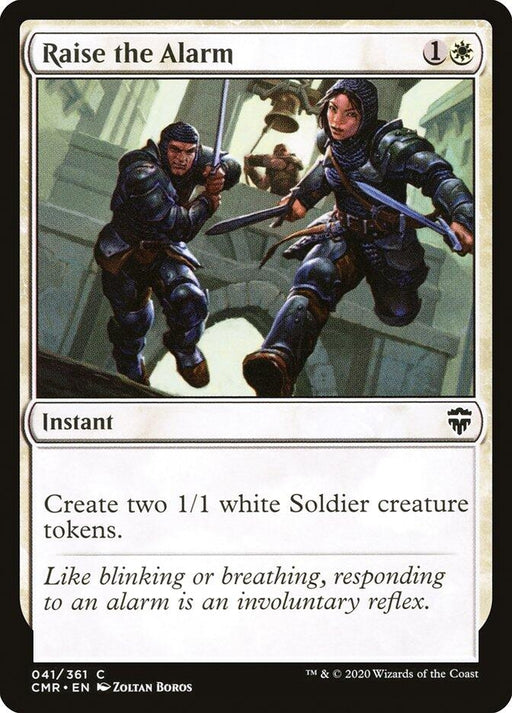 Image for Raise the Alarm (41) (CMR) - Magic: The Gathering