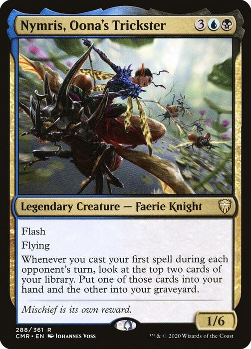 Image for Nymris, Oona's Trickster (288) (CMR) - Magic: The Gathering