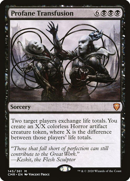 Image for Profane Transfusion (145) (CMR) - Magic: The Gathering