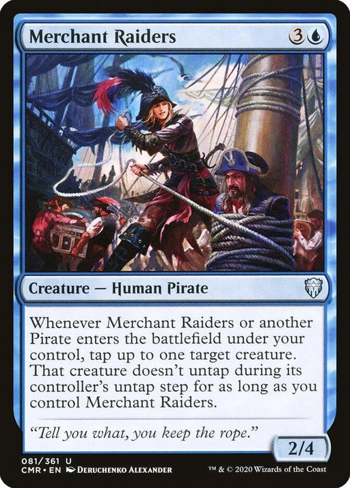 Image for Merchant Raiders (81) (CMR) - Magic: The Gathering