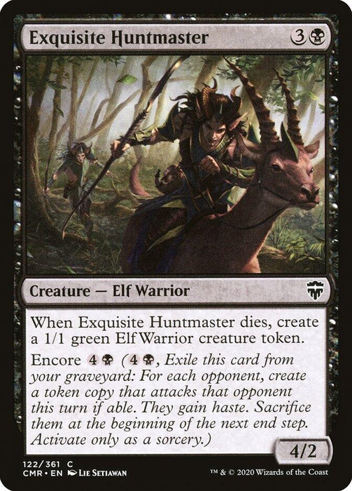 Image for Exquisite Huntmaster (122) (CMR) - Magic: The Gathering