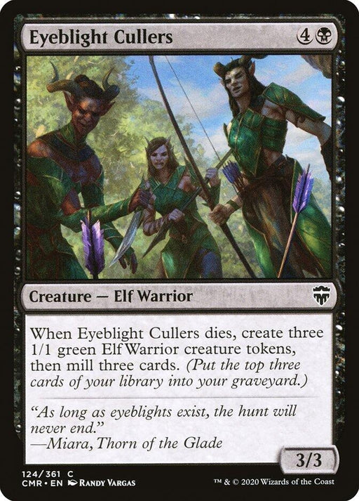 Image for Eyeblight Cullers (124) (CMR) - Magic: The Gathering