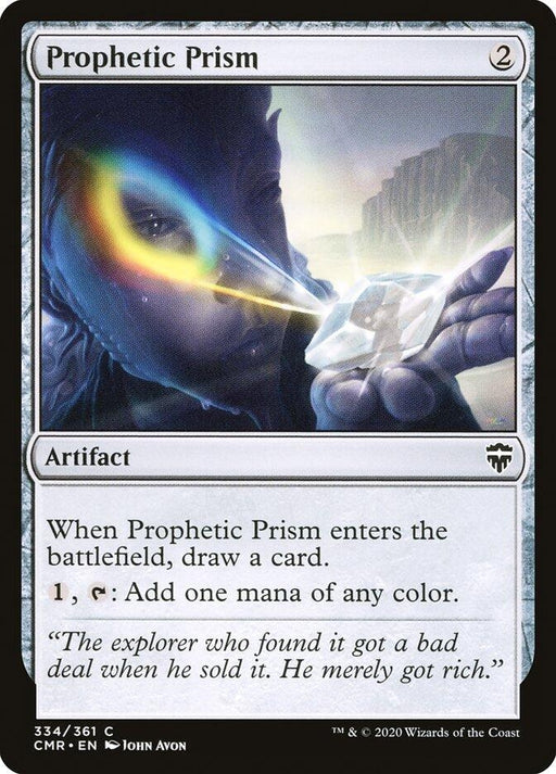 Image for Prophetic Prism (334) (CMR) - Magic: The Gathering