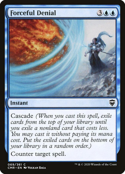 Image for Forceful Denial (69) (CMR) - Magic: The Gathering