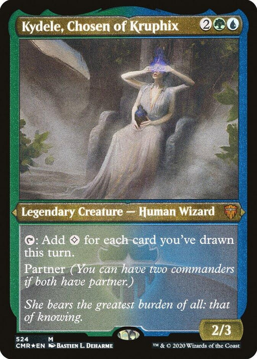 Image for Kydele, Chosen of Kruphix (Foil Etched) (524) (CMR) - Magic: The Gathering
