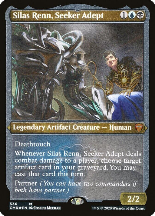 Image for Silas Renn, Seeker Adept (Foil Etched) (536) (CMR) - Magic: The Gathering