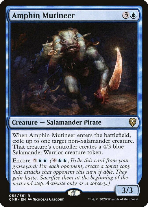 Image for Amphin Mutineer (55) (CMR) - Magic: The Gathering