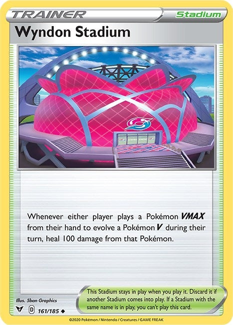 Image for Wyndon Stadium (161/185) (SWSH04) - Pokemon