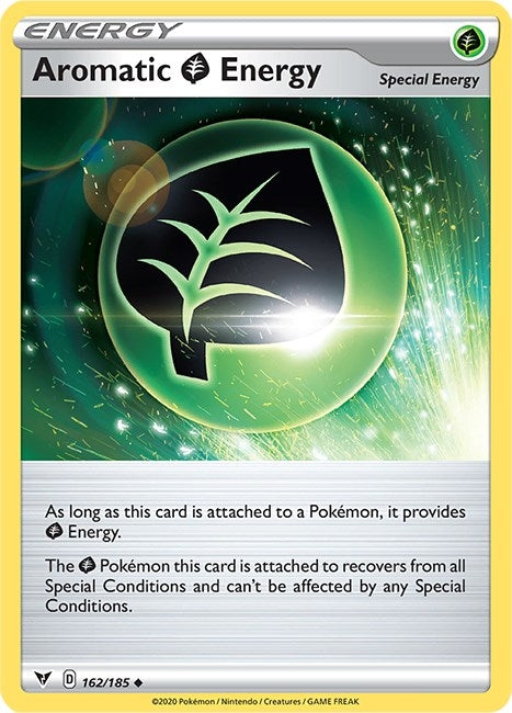 Image for Aromatic Grass Energy (162/185) (SWSH04) - Pokemon