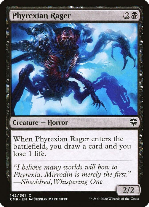 Image for Phyrexian Rager (142) (CMR) - Magic: The Gathering