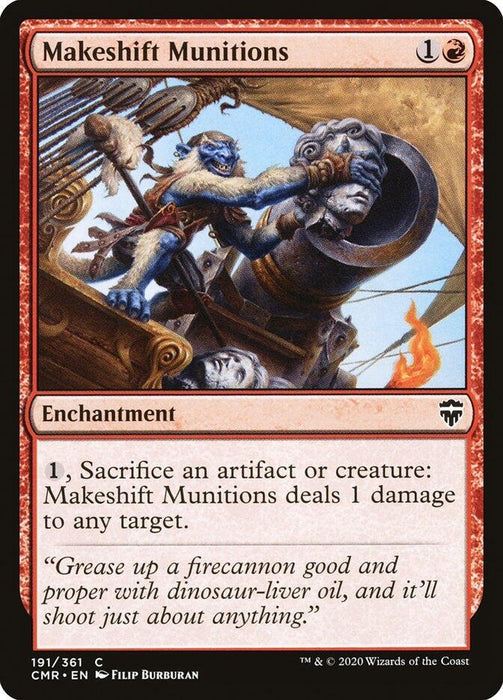 Image for Makeshift Munitions (191) (CMR) - Magic: The Gathering