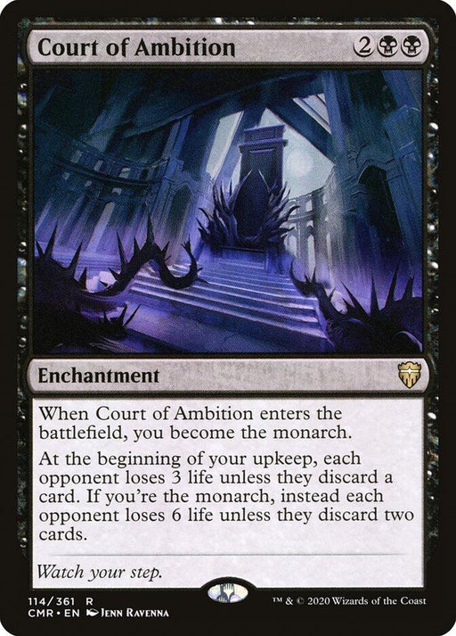 Image for Court of Ambition (114) (CMR) - Magic: The Gathering