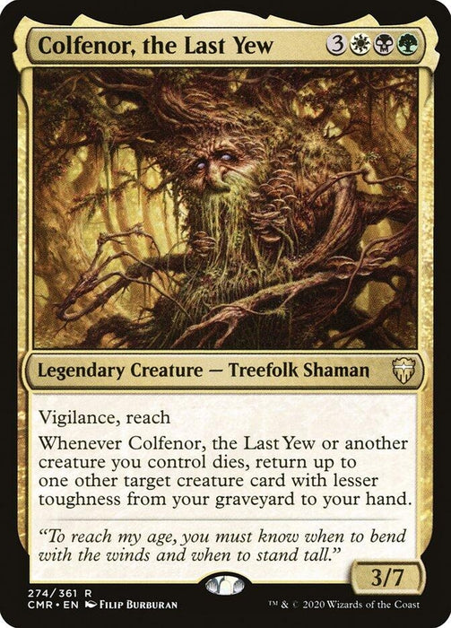 Image for Colfenor, the Last Yew (274) (CMR) - Magic: The Gathering