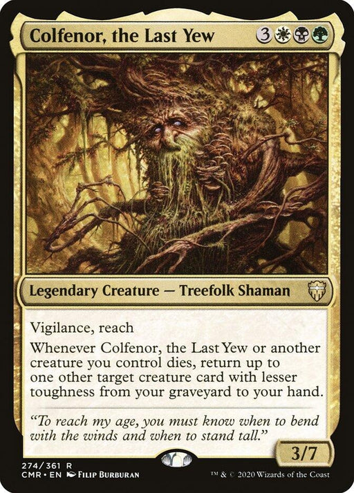 Image for Colfenor, the Last Yew (274) (CMR) - Magic: The Gathering