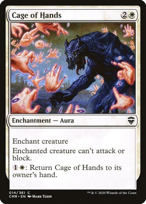 Image for Cage of Hands (14) (CMR) - Magic: The Gathering