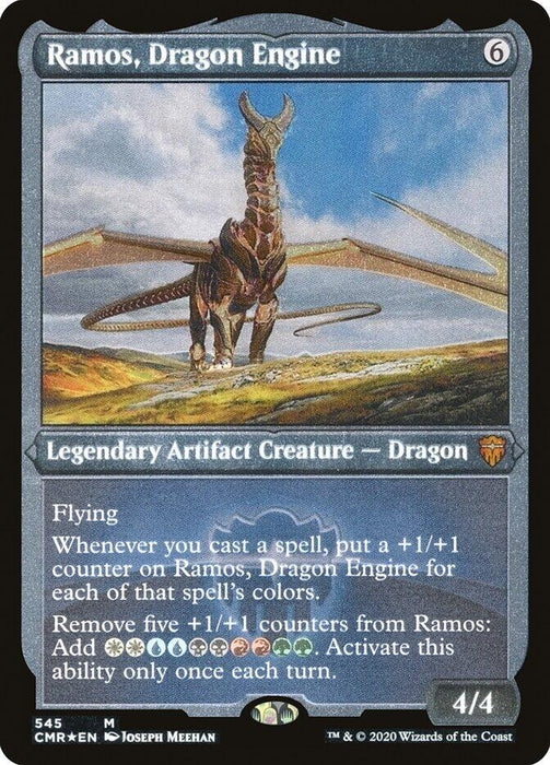 Image for Ramos, Dragon Engine (Foil Etched) (545) (CMR) - Magic: The Gathering