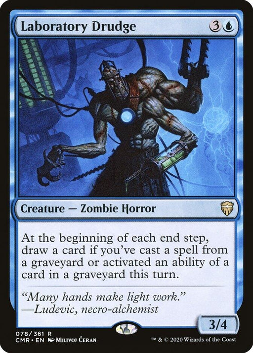 Image for Laboratory Drudge (78) (CMR) - Magic: The Gathering
