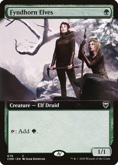 Fyndhorn Elves (Extended Art) (678) (CMR)