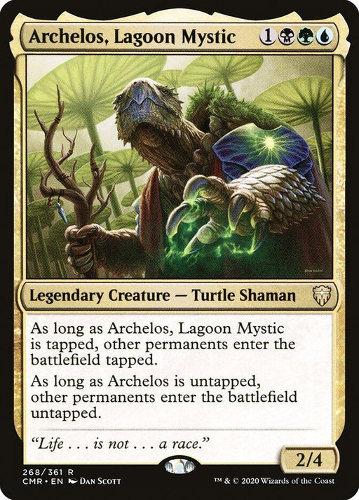 Image for Archelos, Lagoon Mystic (268) (CMR) - Magic: The Gathering