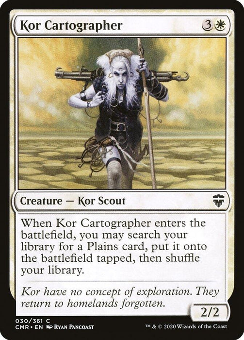 Image for Kor Cartographer (30) (30) (CMR) - Magic: The Gathering