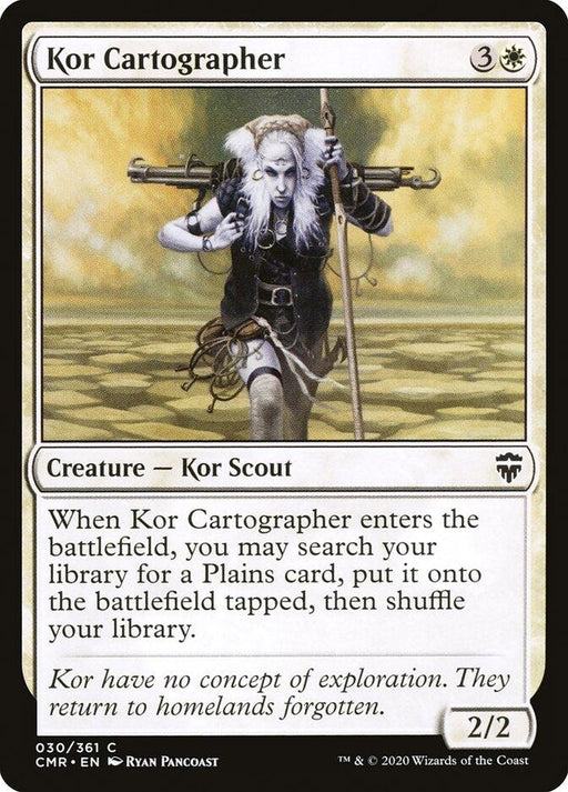 Image for Kor Cartographer (30) (30) (CMR) - Magic: The Gathering
