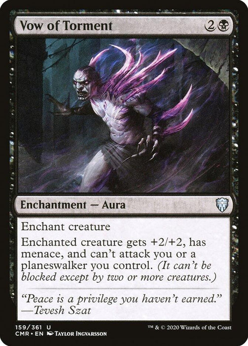 Image for Vow of Torment (159) (CMR) - Magic: The Gathering