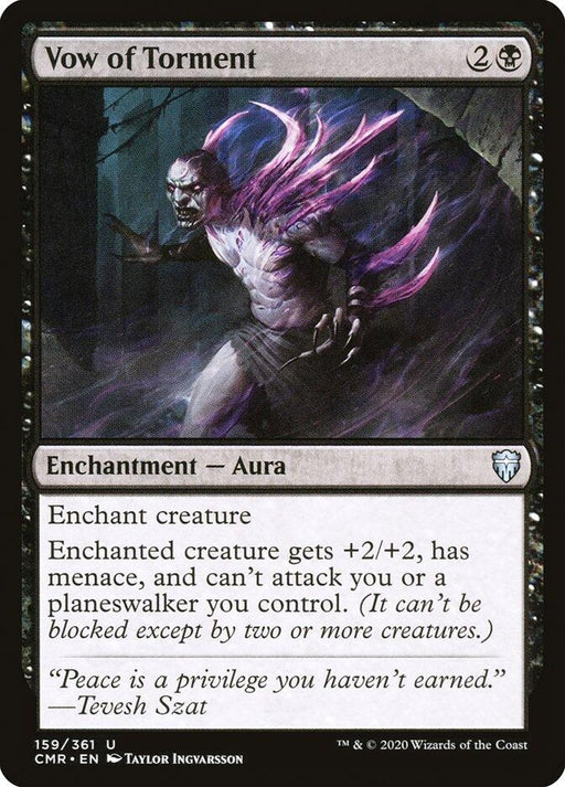 Image for Vow of Torment (159) (CMR) - Magic: The Gathering
